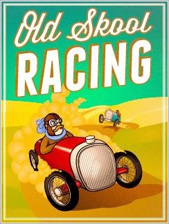 Old School Racing 240x320
