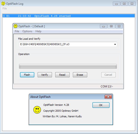 OptiFlash v4.28 (I400)