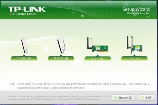 TP-LINK wifi драйвера