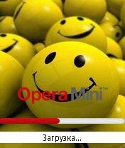 Smile splash for Opera Mini by Storm