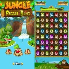 Jungle Puzzle Blitz 240x320 touch