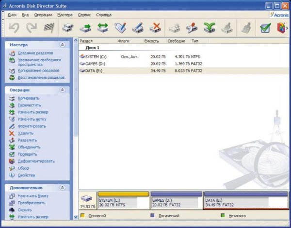 Acronis DiskDirectorSuite 10.0.2161 Rus