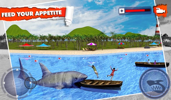 Angry Shark Simulator 3D v 1.3