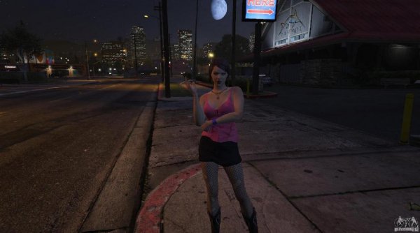 Hookers Improved 0.2 для GTA 5