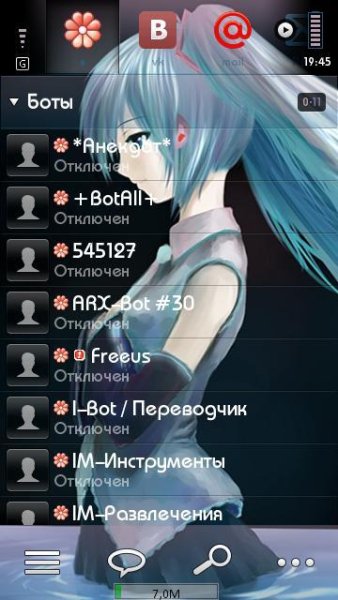 anime girl for MobileAgent