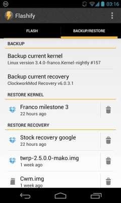 Flashify v1.0.5.1 RUS