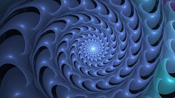 Spiral zakruchennyj vrashchenie 156828 3840x2160