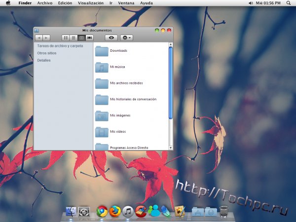mac os x theme