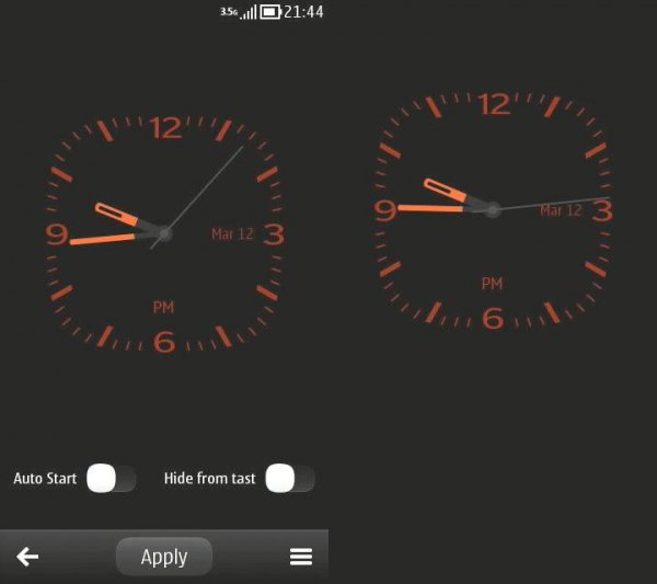 LockscreenClock S3-Belle