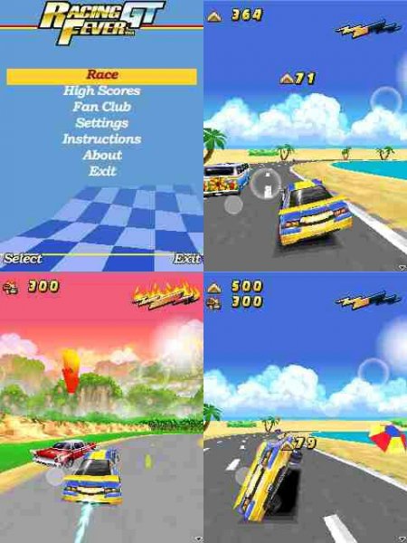 Racing Fever GT 3D 240x320 6280