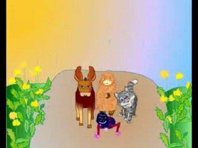 ослик суслик паукан - про летний дождь