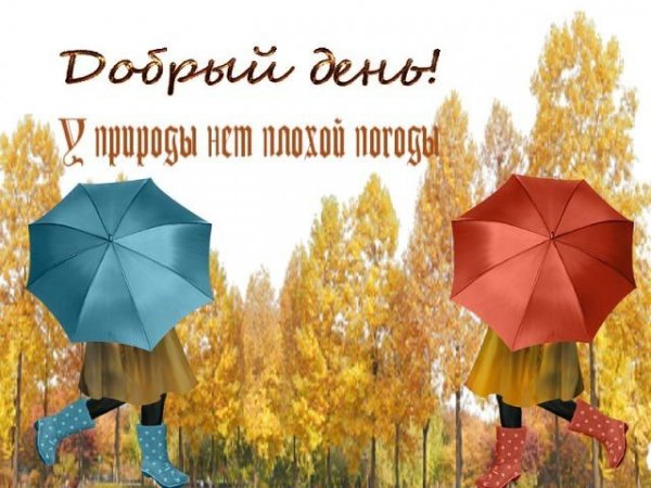 Dobryj denb U prirody net plohoj pogody