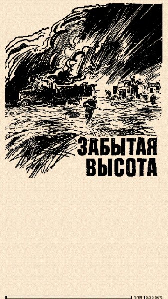 Владимир Рыбин. Забытая высота