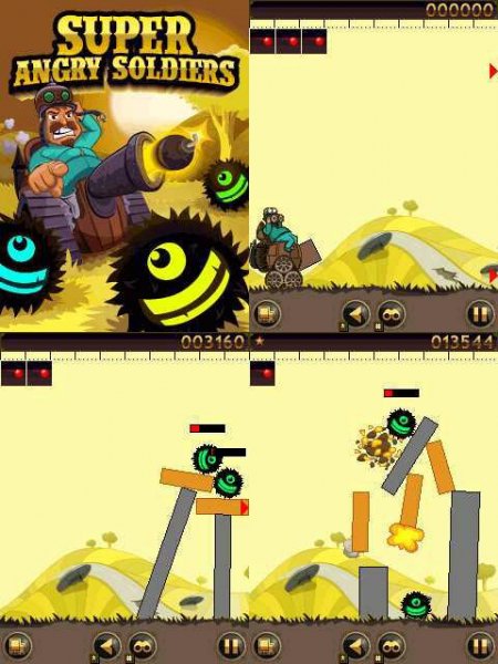 Super Angry Soldiers 128x160