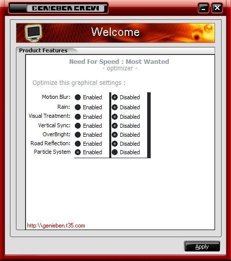 NFSMW Optimizer