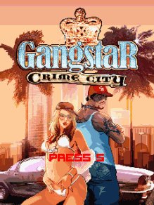 Gangstar Crime City Moto 128x160
