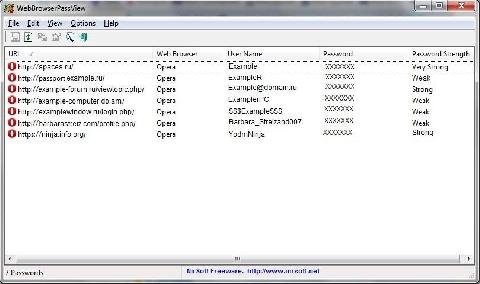WebBrowserPassView v1.20