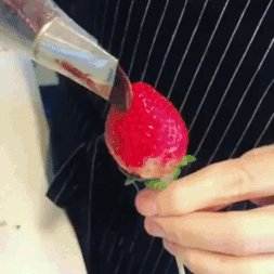Шоколадная розочка)