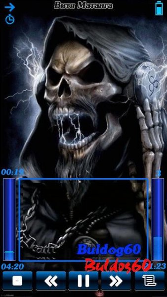 Скин на TTPod 4.x Dj Death by Buldog60