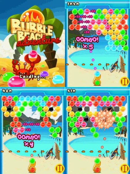 BubbleBeachAdventure 240x320