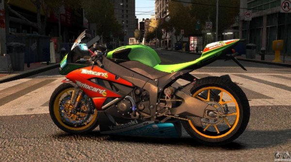 Kawasaki Ninja ZX-6R для GTA 4