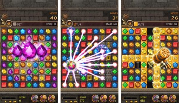 Jewels Temple Quest Match 3 v1.4.6