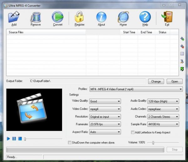 Ultra MPEG-4 Converter 4.3.0409
