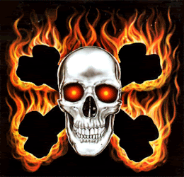 Fire Skull