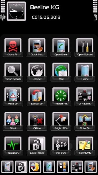 Andromenu buttons Panatta v5 icons by Da