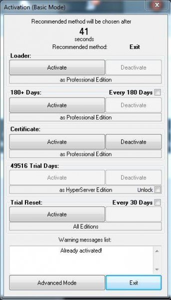 Windows 7 loader Xtreme v.3.503 W7lxe