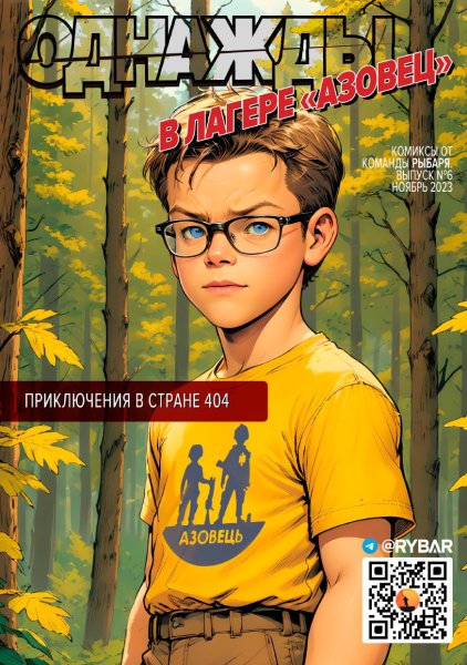 Комикс 6: "Однажды в лагере "Азовец"