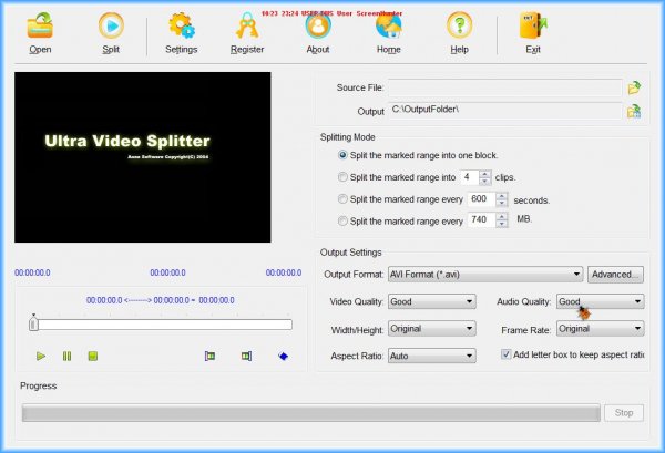 Ultra Video Splitter 5.4.0610