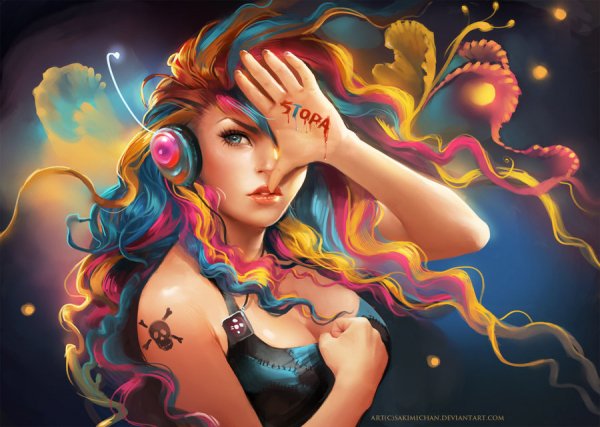Sakimichan (Yue Wang) - Stop Sopa Bill