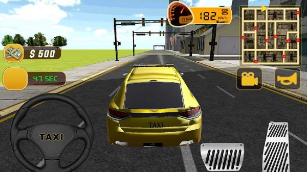 Crazy Taxi Driver 3D v 1.0