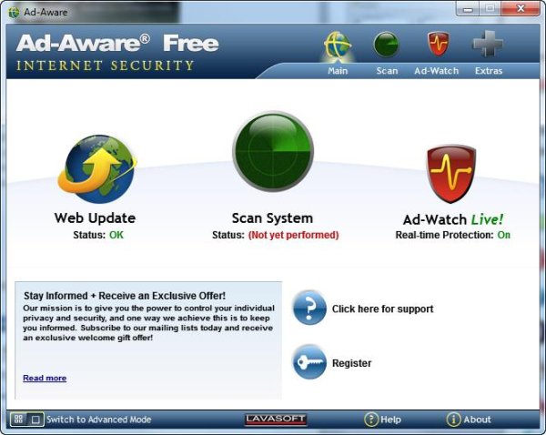 Ad-Aware Free Internet Security