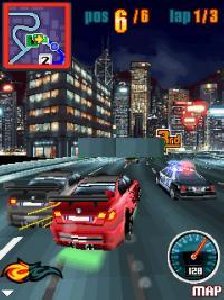 3D Nitro Street Racing 240x320
