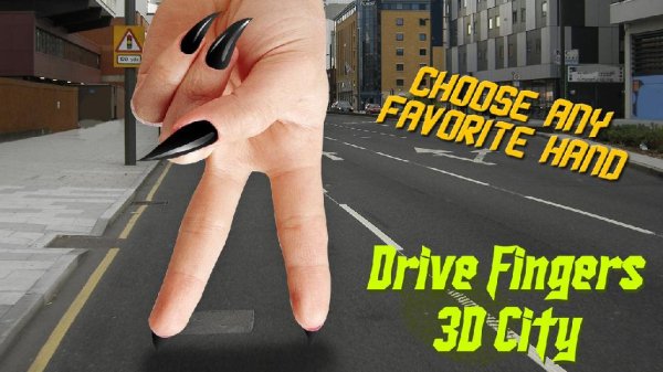 Drive Fingers 3D City v1.0