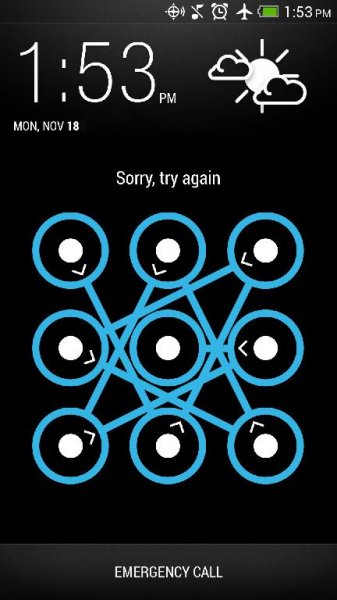 More Lockscreen Pattern Attempts 1.0.1