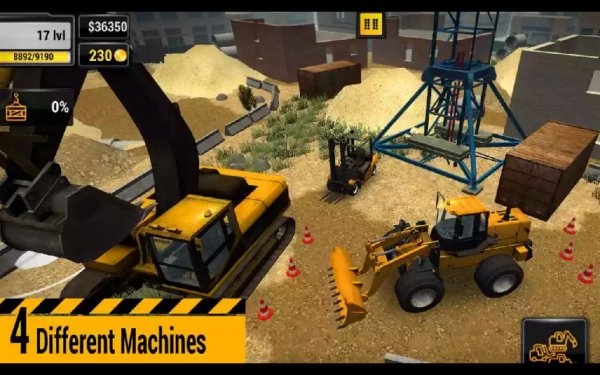 Construction Machines 2016 Mobile 1.11