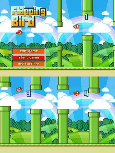 Flapping Bird 240x400ts