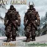 Скайрим Тяжелая броня скаалов 2.0