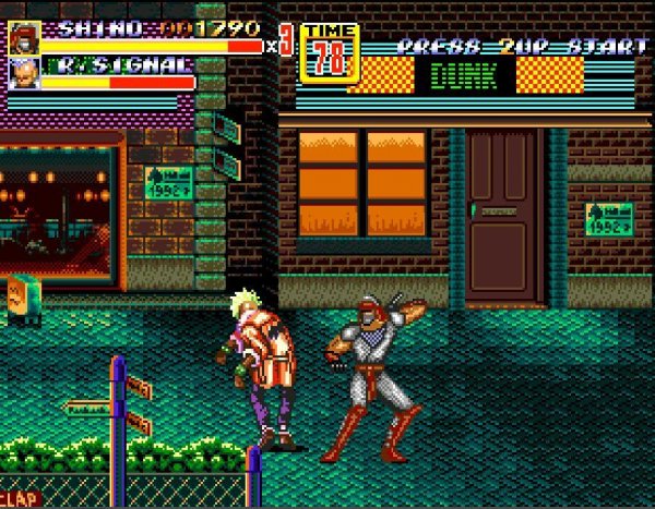 Streets of Rage 2 shinobi edition (ХАК)