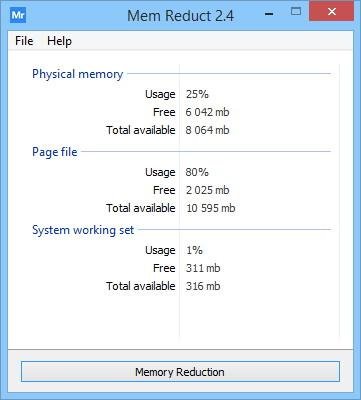 memreduct 2.4 setup