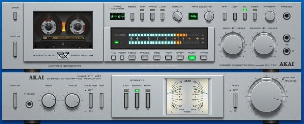 Akai GX-F90 &amp; Akai AM-U01
