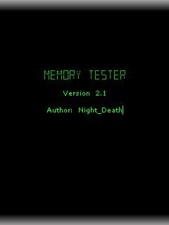 Memory Tester