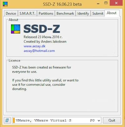 SSD-Z 16.06.23 Beta Portable