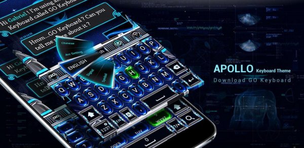 Apollo Go Keyboard Theme v.4.5