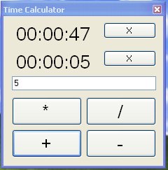 Setup Time Calculator v0.1