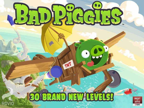 Bad Piggies HD (обновлено до v 1.5.3).