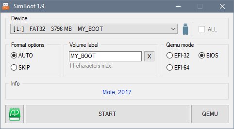 Simply Boot Flash Creator 1.9